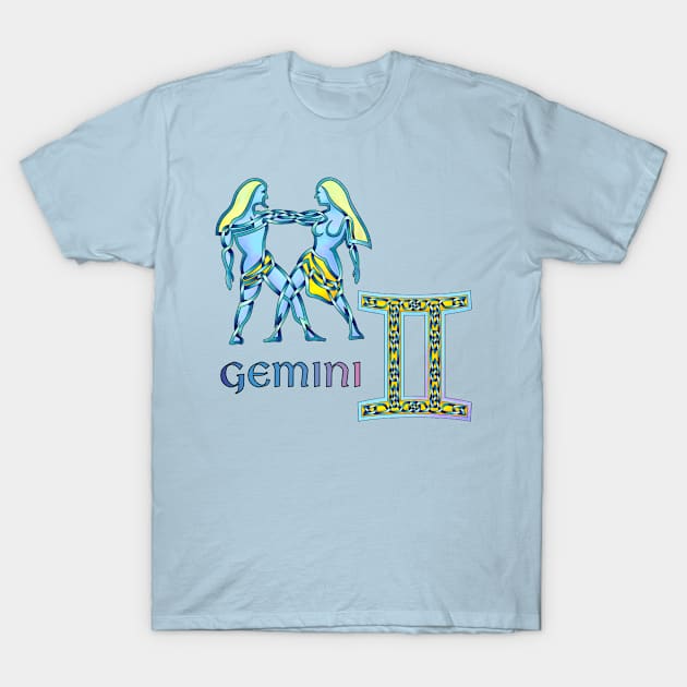 Gemini T-Shirt by KnotYourWorld4